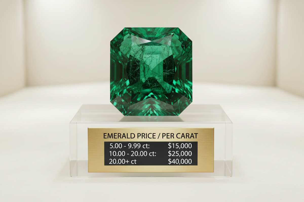 Emrald Rates Emerald Gemstone Price Per Carat: 2026 Pricing Guide – Kashmir Stones