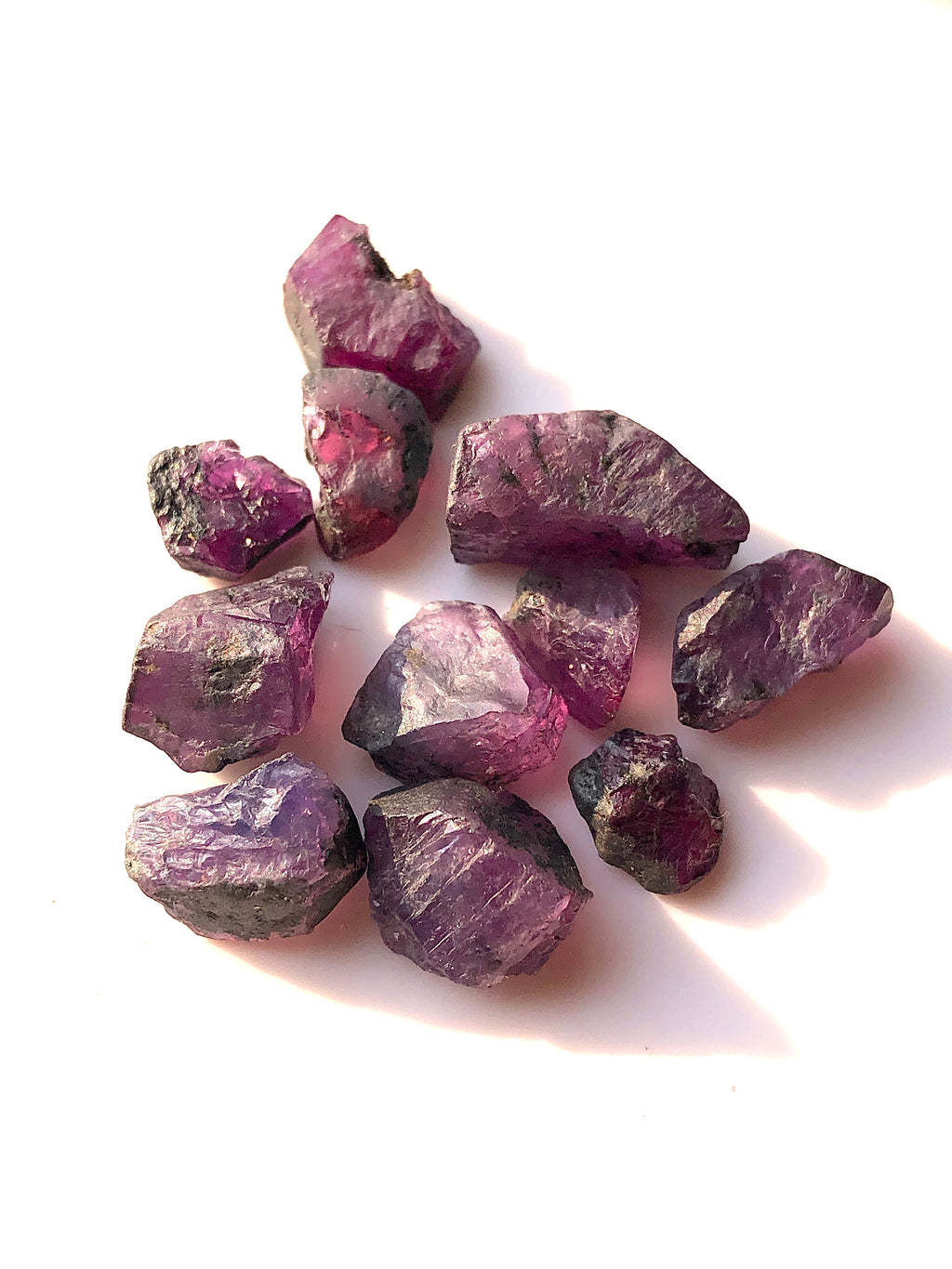 Buy Batakundi Pinkish Purple  facet rough parcels