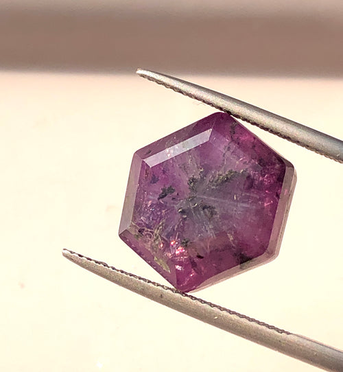 Kashmir origin Batakundi sapphire Trapiche for Sale