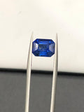 faceted blue sapphire